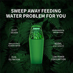 110V/220V Reptile Drinking Water Filter Fountain Green Feeding Chameleon Lizard ABS Dispenser Humidifier Reptiles Supplies