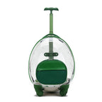 2026 Transparent Pet Luggage Large Capacity Handheld Pet Carrier Bag Portable Travel Cart for Cats Dogs