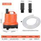 Submersible Aquarium Pump (30–110W, Bottom Suction, Multi-Function)