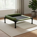 Raised Cooling Pet Cot for Small Dogs (Washable)