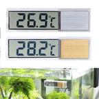 Waterproof Electronic Aquarium Thermometer (Digital LCD, Precise Temp, Fish Tank Probe)