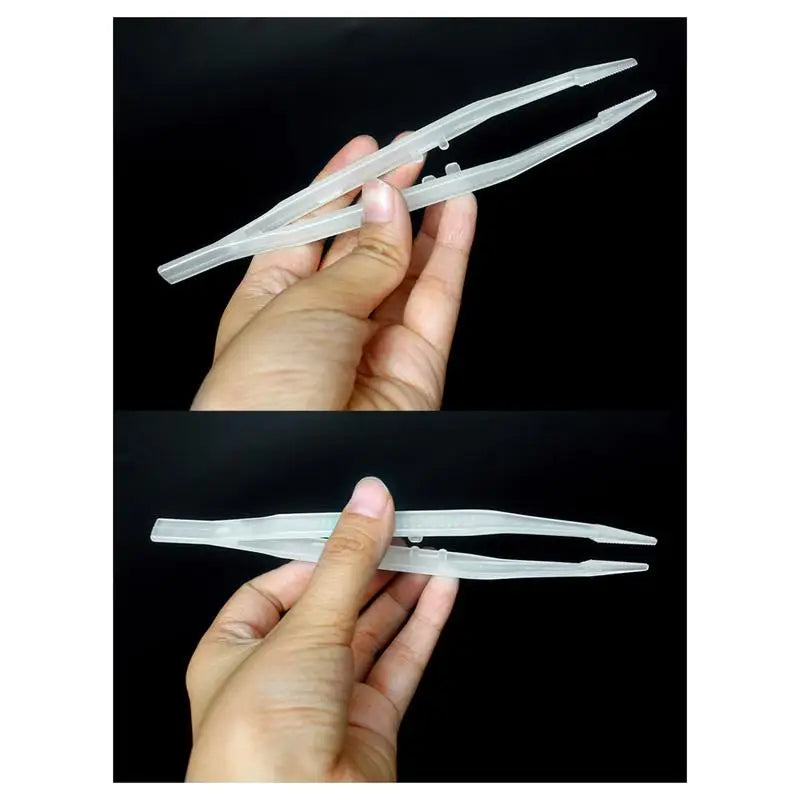 Reptile Tweezers Feeding Long Tweezers Feeder Tools Glow In The Dark Anti-Slip And Ergonomic Long Tweezers Feeding Tweezers For