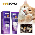 YEGBONG V34 Pet Toothpaste with Fresh Breath Formula Gentle Plaque Control Gum Care for Dogs and Cats Hypoallergenic Oral Care
