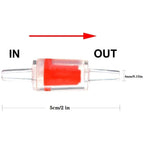 Aquarium Air Pump One-Way Check Valves (10pcs, Non-Return, Prevents Back-Siphon)