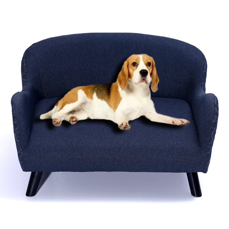Calming Anti-Anxiety Pet Bed & Scratcher Couch for Small Dogs
