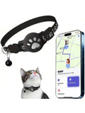 iOS Smart GPS Anti-Loss Cat Collar Set with Intelligent Positioning Locator (iOS Only)