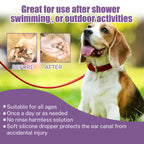 Ear Cleaner Pet Ear Drops For Infections Control Yeast Mites Ear Mites And Ear Wax Itching 118ml