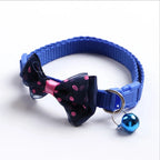 Adjustable Bow Bell Collar Set for Cats & Dogs — Soft Universal Fit