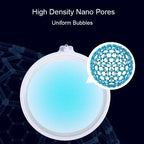 Nano Aquarium Air Stone Aerator (35–100mm, Fine Bubble Oxygen Disk, Fish Tank 1–2pcs)