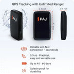 PAJ Allround Finder 4G GPS Tracker for Cars, Motorcycles & Seniors with SOS