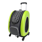 Pet Suitcase Breathable Cat Backpack Foldable Portable for Outdoor Use  Outdoor Dog Bag Pet Bag with Multiple Carrying Methods