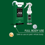 Dog Cat Flea Tick Repellent Spray Fur Protection Pet Parasite Control Solution Pets Soothing Care Natural Pets Insect Anti Spray