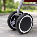 Foldable Pet Stroller twinWheel Pet Carrier for Outdoor Transport