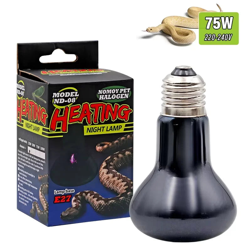 1pcs Pet Reptile Heat Lamp Shade Infrared Ceramic Heat Emitter Pet Coop Heater Guard for Chicken Lizard Turtle Brooder Snake