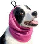 Pet Headgear Elastic Mesh Dog Cooling Head Cover Breathable Washable Pet Snood Quick Dry Adjustable Dog Cooling Bandanas Camping