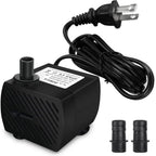 Submersible Aquarium Water Pump (3–25W, EU 220V & US 110V, Multi-Size Fountain Pump)