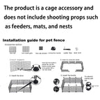 Wire Mesh Pet Cage & Barrier System