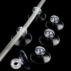 Silicone Air Pump Cylinder Holder with Suction Cups (Secure Tank Mount, Oxygen Pump Bracket)