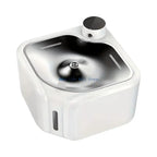 2.8L Automatic Circulating Pet Water Fountain (Stainless Steel Tray, Non-Slip)