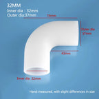 Soft Silicone Aquarium Elbow Connector (Flexible Joint, Hard Tube Adapter, Filter Hose)