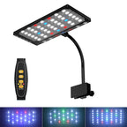 USB Full Spectrum Aquarium LED Grow Light (Aquatic Plants, Clip-On, Programmable)
