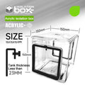 Acrylic Aquarium Isolation Breeding Box (Stainless Steel Mesh, Fish Tank Divider)