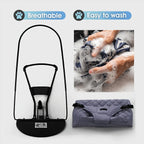 Foldable Rocking Pet Bed with Breathable Mesh Hammock (All-Season)