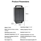 4G Solar GPS Livestock Tracker for Cattle, Horses & Sheep - IP67 Waterproof Real-Time Farm Tracking Device