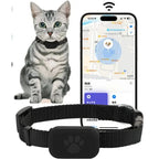 MFi Certified Smart Anti-Loss Pet Locator Collar - Silicone Tracker for Cats, Elderly & Children