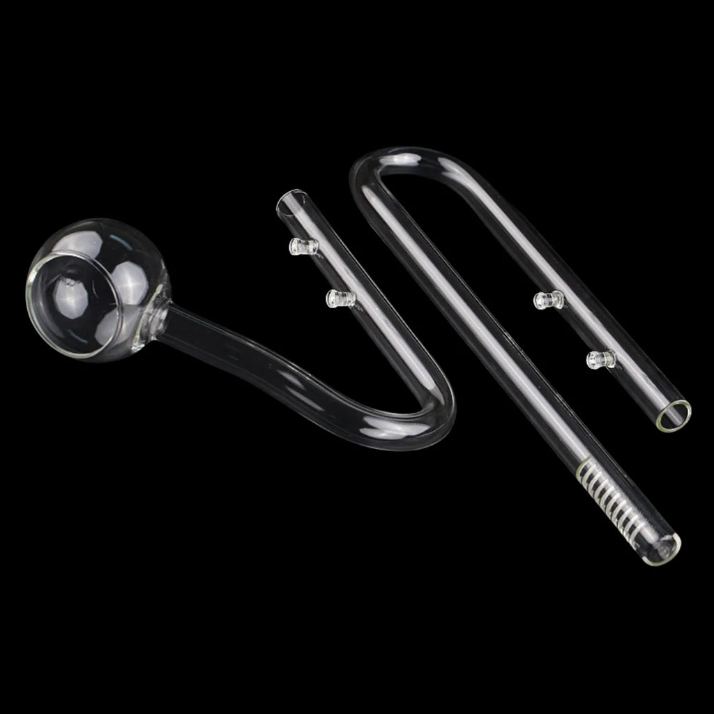 Borosilicate Glass Aquarium Inflow & Outflow Pipe (13mm/17mm, Planted Tank, Filter Tube)