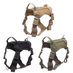 Tactical Camouflage Dog Vest Large Dog Outdoor Training Chest And Back Set Explosive Charge Leash Military Police Dog Equipment