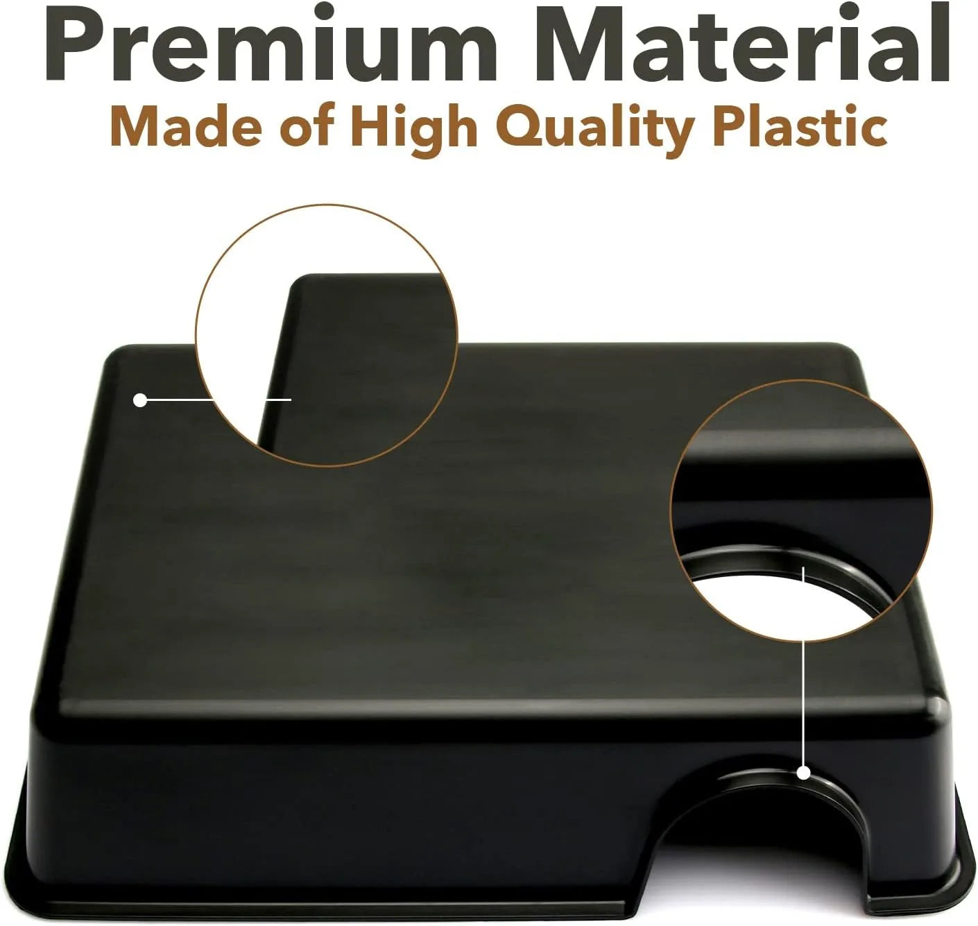 Reptile Hide Box Ventilated Shelter Reptile Hideout 15x11x5.5 cm for Gecko Spiders Snake Ball Python Snake lizard