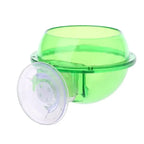 Reptile Feeding Bowl Clear Anti-escape Pet Bowl Insect Worm Food Container Lizard Gecko Chameleon Reptile Small Pet Water Bowl