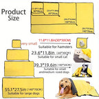 Pet Dog Cat Super Absorbent Microfiber Bath Towel - Quick-Drying High-Quality Grooming Towel, for Small/Large Dogs Cats Bathing
