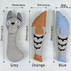 Stuffed Simulation Fish Cat Toy with Bell — Bite-Resistant Soft Squeaky Teasing Stick Fish