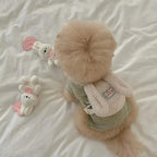 INS Pet Bag Cute Plush Pet Outing Bag Puppy Dog Cat Pet Self Backpack Poop Pickup Bag Snack Multipurpose Small Dog Supplies