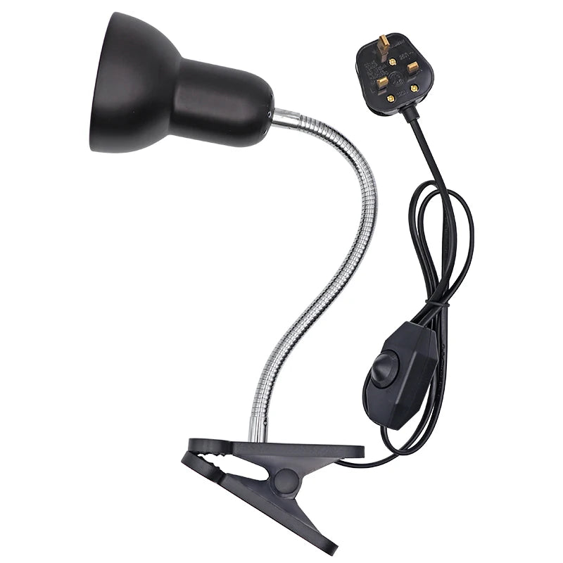UVA+UVB 3.0 Reptile Lamp Holder Set with Clip-on Thermometer Hygrometer Lizard Turtle Tortoises Tools Basking Heating Bulb 220V