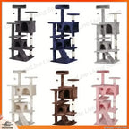 55in Cat Tree Activity Center with Condo & Perches