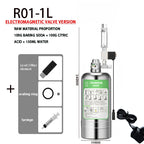 Aquarium DIY CO2 Generator system Kit Stainless Steel CO2 Cylinder Generator System Carbon Dioxide Reactor Kit For Plant Fish