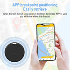 Mini Bluetooth GPS Tracker Tag for Kids, Pets & Belongings - Anti-Loss Key Finder Location Device