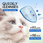 Pet Ear Cleaning Wipes 100PCS with Chamomile Extract Aloe Salicylic Acid, Remove Earwax Tear Stains for Dogs Cats