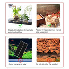 EU Terrarium Reptiles Heat Mat 5-45W Climbing Pet Heating Warm Pads Adjustable Temperature Controller Mats Reptiles Supplies 1PC