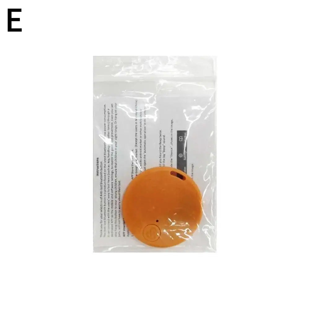 Round Mini Bluetooth 5.0 Anti-Loss Tracker Accessory - GPS Finder for Dogs, Cats, Kids & Keys
