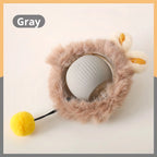 Auto Bouncing Ball Cat Toy with Rope — Type-C Rechargeable Motion-Activated 3-Mode Interactive Toy