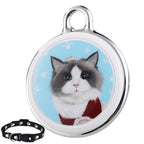 Bluetooth GPS Anti-Loss Tracker for Dogs & Cats - Real-Time Global Location Finder Device