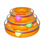 Interactive Cat Exercise Ball Toy — Amusement Game Ball for Indoor Cats