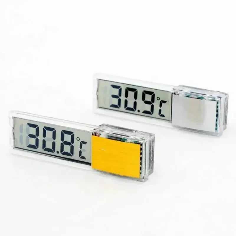 LCD Digital Aquarium Thermometer (Electronic, Waterproof, Instant-Read, Fish Tank)