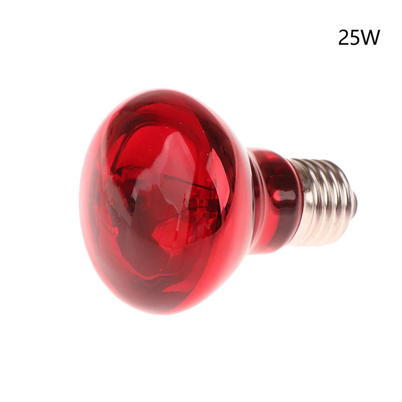 E27 UVA Poultry Bulb Infrared Night Light Day Poultry Heating Bulb For Plants Amphibians Reptile Pets 25/40/50/60/75/100W
