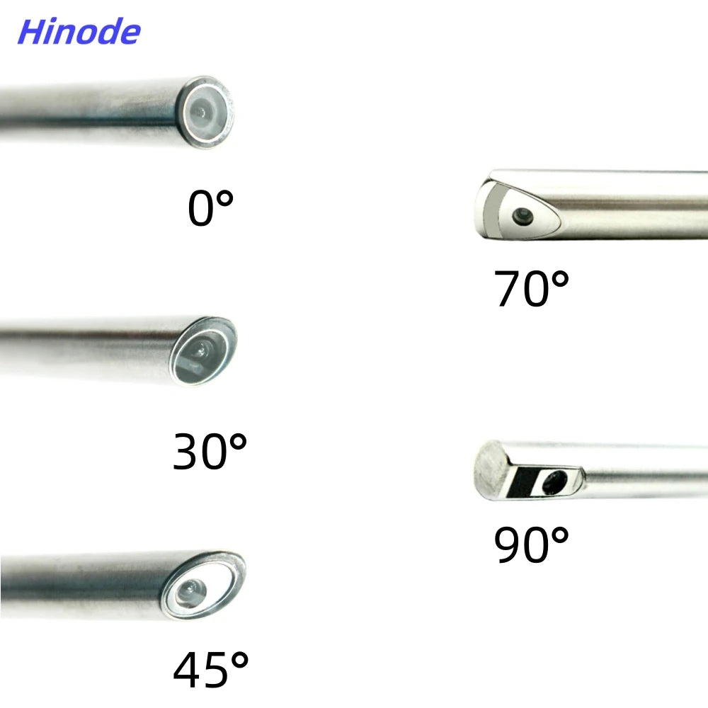 HD Rigid Veterinary Endoscope - 2.7mm/3mm/4mm Multi-Angle Sinuscope for ENT & Veterinary Examination