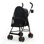 Pet Stroller, Cat Dog Stroller Cat Teddy Bear for Outdoor Activities Lightweight and Foldable Small Pet Dog